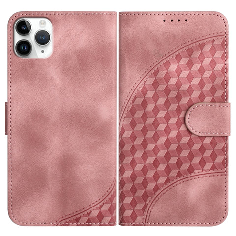 YX0060 Elephant Head Embossed Phone Leather Case with Lanyard, For iPhone 12 mini, For iPhone 11 Pro Max, For iPhone 11, For iPhone 11 Pro, For iPhone XS / X, For iPhone XR