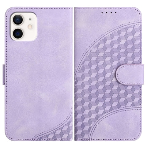 YX0060 Elephant Head Embossed Phone Leather Case with Lanyard, For iPhone 12 mini, For iPhone 11 Pro Max, For iPhone 11, For iPhone 11 Pro, For iPhone XS / X, For iPhone XR