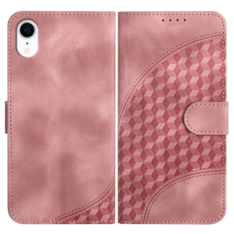 YX0060 Elephant Head Embossed Phone Leather Case with Lanyard, For iPhone 12 mini, For iPhone 11 Pro Max, For iPhone 11, For iPhone 11 Pro, For iPhone XS / X, For iPhone XR