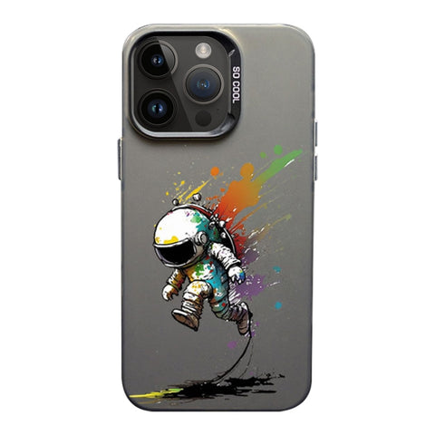 Color Ink Frosted PC+TPU Phone Case, For iPhone 14 Pro, For iPhone 14 Pro Max, For iPhone 13 Pro Max