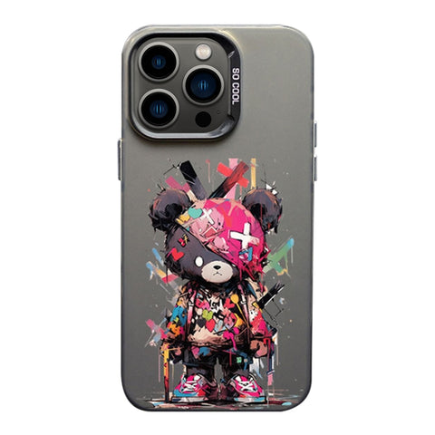 Color Ink Frosted PC+TPU Phone Case, For iPhone 14 Pro, For iPhone 14 Pro Max, For iPhone 13 Pro Max