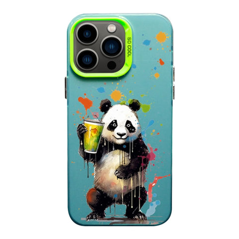 Color Ink Frosted PC+TPU Phone Case, For iPhone 13 Pro, For iPhone 13, For iPhone 12