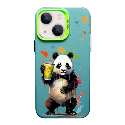 Color Ink Frosted PC+TPU Phone Case, For iPhone 13 Pro, For iPhone 13, For iPhone 12