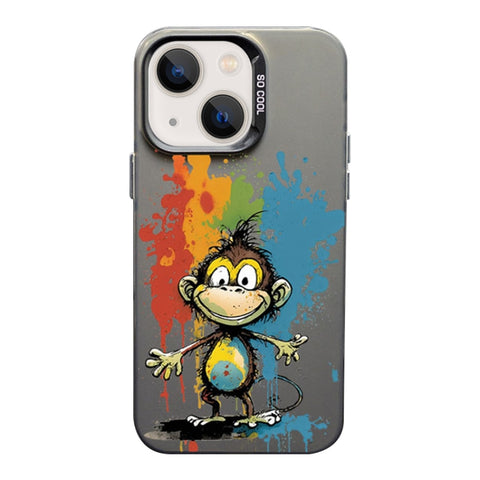 Color Ink Frosted PC+TPU Phone Case, For iPhone 13 Pro, For iPhone 13, For iPhone 12