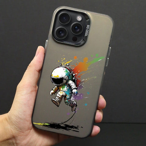Color Ink Frosted PC+TPU Phone Case, For iPhone 12 Pro Max, For iPhone 12 Pro, For iPhone 11 Pro Max