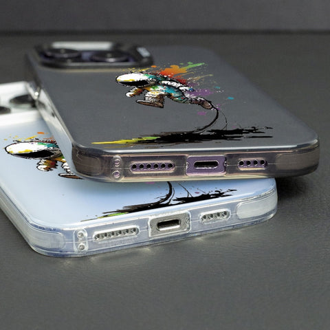 Color Ink Frosted PC+TPU Phone Case, For iPhone 12 Pro Max, For iPhone 12 Pro, For iPhone 11 Pro Max