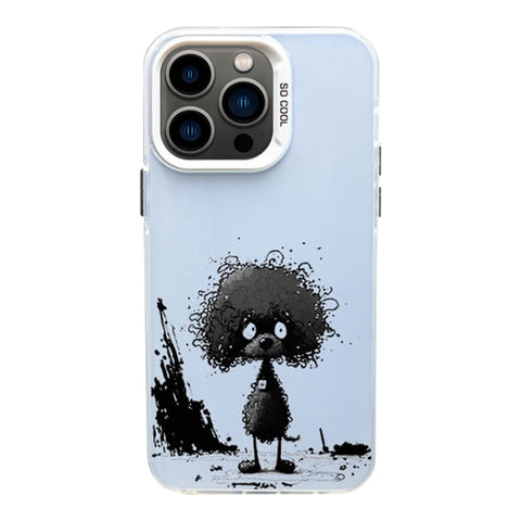 Color Ink Frosted PC+TPU Phone Case, For iPhone 12 Pro Max, For iPhone 12 Pro, For iPhone 11 Pro Max
