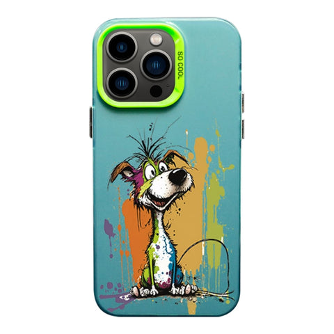 Color Ink Frosted PC+TPU Phone Case, For iPhone 12 Pro Max, For iPhone 12 Pro, For iPhone 11 Pro Max