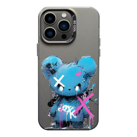Color Ink Frosted PC+TPU Phone Case, For iPhone 12 Pro Max, For iPhone 12 Pro, For iPhone 11 Pro Max