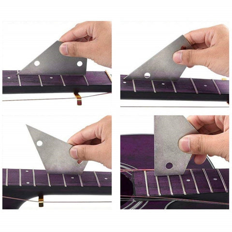 Guitar File Frets Polishing And Leveling Tool Set, Guitar File Fret Polishing