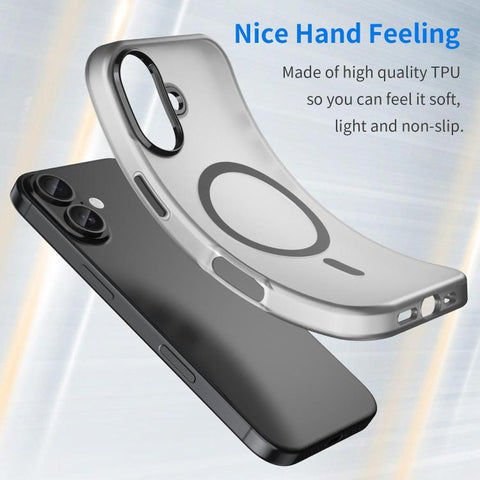 MagSafe Frosted Translucent TPU + PC Full Coverage Phone Case, For iPhone 18, For iPhone 18 Pro, For iPhone 18 Pro Max, For iPhone 17e / 16e, For iPhone 17 Pro Max