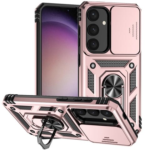 Sliding Camshield Holder Phone Case, For Samsung Galaxy S24 Ultra 5G, For Samsung Galaxy S24+ 5G, For Samsung Galaxy S24 5G