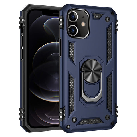 Shockproof TPU + PC Protective Case with 360 Degree Rotating Holder, For iPhone 12 Pro Max, For iPhone 12 / 12 Pro, For iPhone 12 mini, For Xiaomi Redmi 9, For Huawei Y7p / P40 Lite E, For Samsung Galaxy Note20, For Samsung Galaxy Note20 Ultra