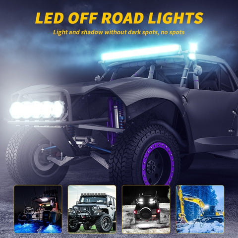 9-30V 12W 6000K 2.5 inch Car LED Engineering Auxiliary Light, 9-30V 12W