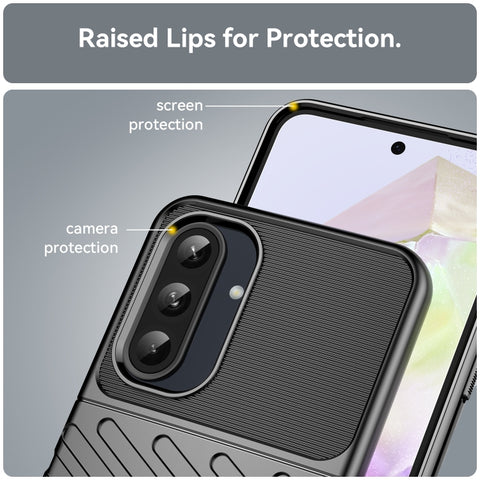 Thunderbolt Shockproof TPU Phone Case, For Samsung Galaxy A56 5G, For Samsung Galaxy A36 5G, For Samsung Galaxy M14 4G, For Samsung Galaxy A15 5G / A15 LTE, For Samsung Galaxy A55, For Samsung Galaxy A35, For Samsung Galaxy A05s, For Samsung Galaxy A25 5G