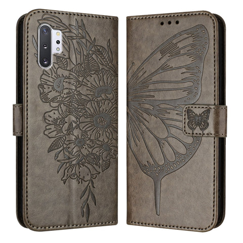 Embossed Butterfly Leather Phone Case, For Samsung Galaxy A81 / M60s /Note10 Lite, For Samsung Galaxy A10s / M10s, For Samsung Galaxy A20s, For Samsung Galaxy Note10, For Samsung Galaxy Note10+, For Samsung Galaxy A20e / A10e