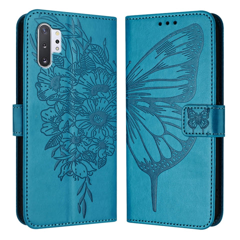 Embossed Butterfly Leather Phone Case, For Samsung Galaxy A81 / M60s /Note10 Lite, For Samsung Galaxy A10s / M10s, For Samsung Galaxy A20s, For Samsung Galaxy Note10, For Samsung Galaxy Note10+, For Samsung Galaxy A20e / A10e