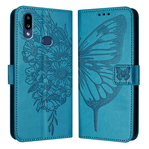 Embossed Butterfly Leather Phone Case, For Samsung Galaxy A81 / M60s /Note10 Lite, For Samsung Galaxy A10s / M10s, For Samsung Galaxy A20s, For Samsung Galaxy Note10, For Samsung Galaxy Note10+, For Samsung Galaxy A20e / A10e