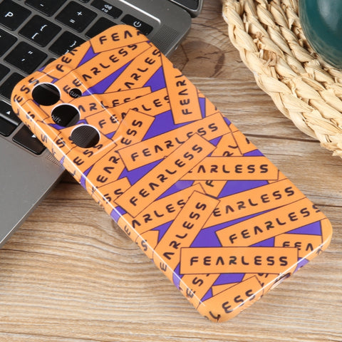 Painted Pattern Precise Hole PC Phone Case, For Samsung Galaxy S22 Ultra 5G