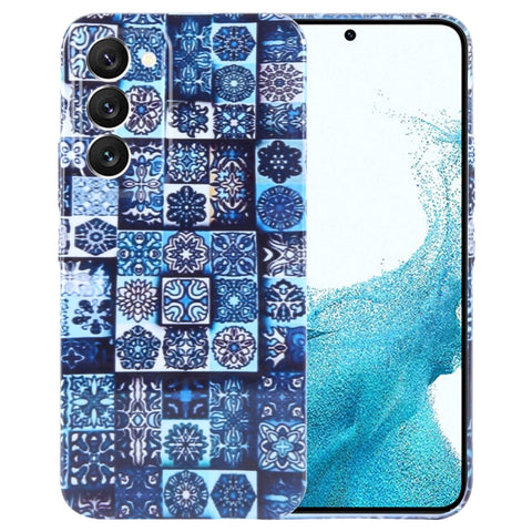 Painted Pattern Precise Hole PC Phone Case, For Samsung Galaxy S22 5G