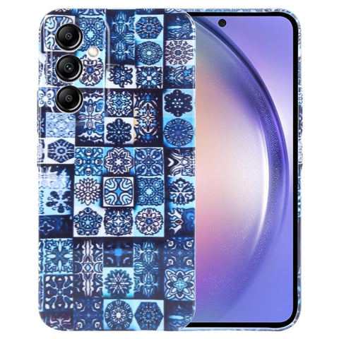 Painted Pattern Precise Hole PC Phone Case, For Samsung Galaxy A54 5G