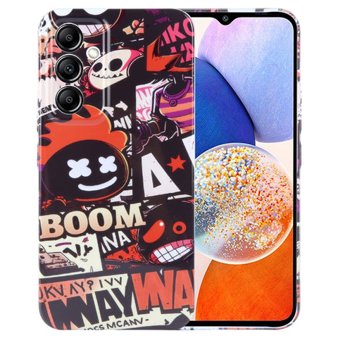 Painted Pattern Precise Hole PC Phone Case, For Samsung Galaxy A14 5G