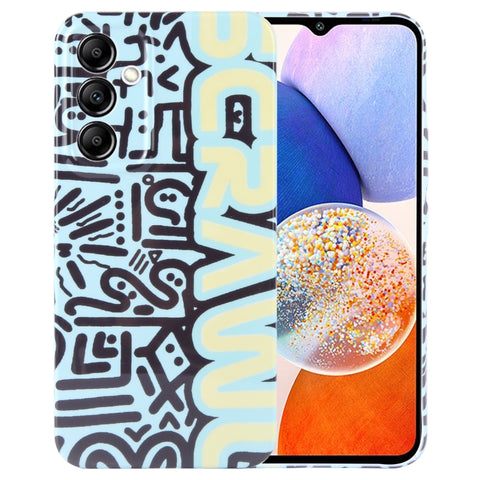 Painted Pattern Precise Hole PC Phone Case, For Samsung Galaxy A14 5G