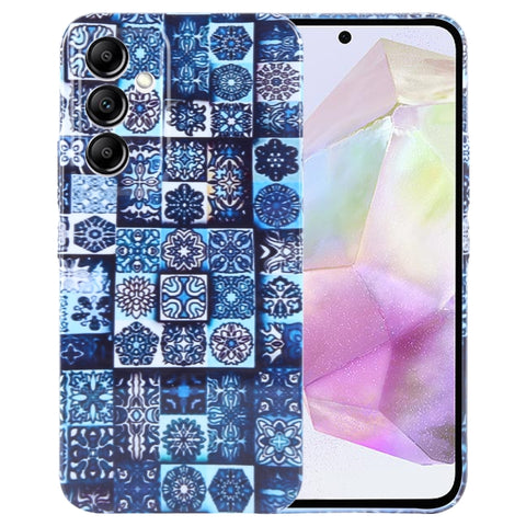 Painted Pattern Precise Hole PC Phone Case, For Samsung Galaxy A35 5G