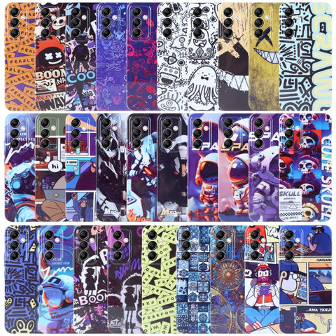 Painted Pattern Precise Hole PC Phone Case, For Samsung Galaxy A04e