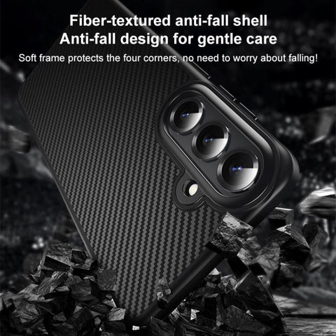 MagSafe Kevlar Fiber Shockproof Phone Case, For Samsung Galaxy S26+ 5G, For Samsung Galaxy S26 Ultra 5G, For Samsung Galaxy S26 5G, For Samsung Galaxy S25 5G, For Samsung Galaxy S25+ 5G, For Samsung Galaxy S25 Ultra 5G, For Samsung Galaxy S23 Ultra 5G