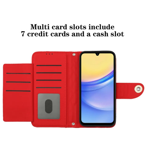 Rhombic Texture Flip Leather Phone Case with Lanyard, For Samsung Galaxy A15 5G, For Samsung Galaxy A55, For Samsung Galaxy A35, For Samsung Galaxy S24 Ultra 5G, For Samsung Galaxy S24+ 5G, For Samsung Galaxy S24 5G, For Samsung Galaxy A05             ...