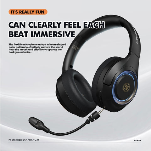 A8 Gaming Wireless Headset Stereo Over Ear Wired Microphone Headphone