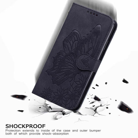 Retro Skin Feel Butterflies Embossing Horizontal Flip Leather Phone Case, For Samsung Galaxy A16 5G, For Samsung Galaxy A55 5G, For Samsung Galaxy A35 5G