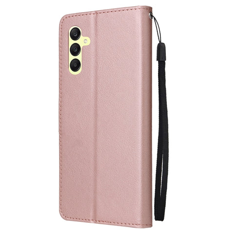3-Card Slots Multifunctional Leather Phone Case, For Galaxy A25 5G