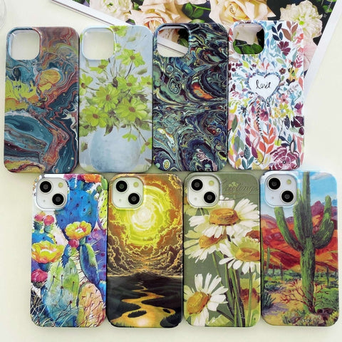 Varnishing Water Stick PC Phone Case, For iPhone 15 Plus, For iPhone 15