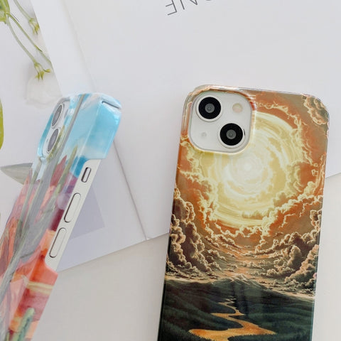 Varnishing Water Stick PC Phone Case, For iPhone 16 Pro Max, For iPhone 16 Pro, For iPhone 16 Plus, For iPhone 16, For iPhone 15 Pro Max, For iPhone 15 Pro