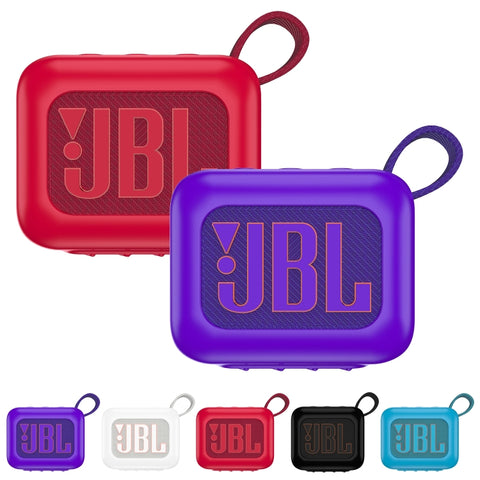 Wireless Bluetooth Speaker Silicone Protective Case, For JBL Go 4