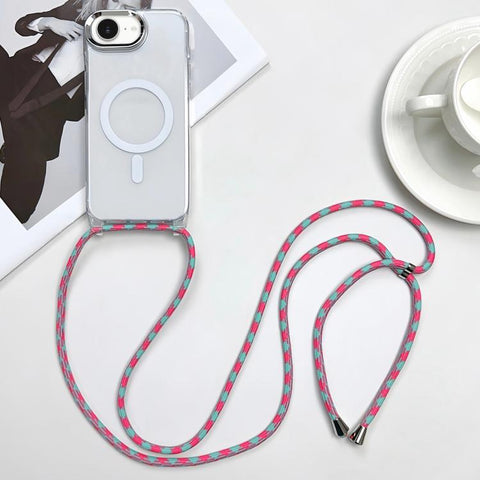 MagSafe Magnetic PC + TPU Phone Case with Lanyard, For iPhone 18 Pro / 17 Pro, For iPhone 18 Pro Max / 17 Pro Max, For iPhone 17e / 16e, For iPhone 17