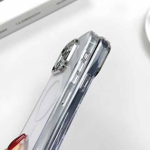 MagSafe Magnetic PC + TPU Phone Case with Lanyard, For iPhone 15, For iPhone 14 Plus, For iPhone 14, For iPhone 14 Pro