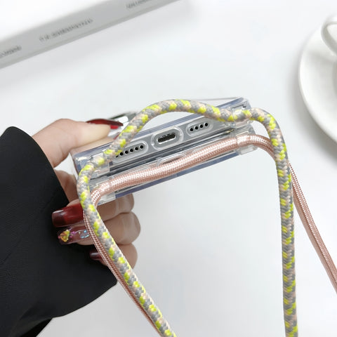 MagSafe Magnetic PC + TPU Phone Case with Lanyard, For iPhone 18 Pro / 17 Pro, For iPhone 18 Pro Max / 17 Pro Max, For iPhone 17e / 16e, For iPhone 17