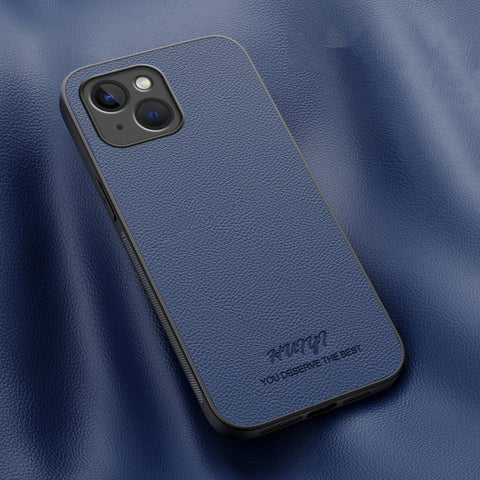 HUIYI Leather Magnetic Phone Case, For iPhone 13 Pro, For iPhone 13