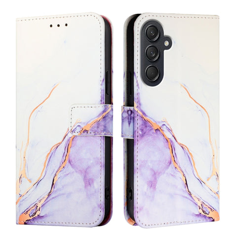 PT003 Marble Pattern Flip Leather Phone Case, For Samsung Galaxy M55, For Samsung Galaxy M15 / F15 5G Global, For Samsung Galaxy Xcover7, For Samsung Galaxy M34 5G / F34 5G, For Samsung Galaxy M54 5G Global / F54 5G, For Samsung Galaxy Xcover6 Pro     ...