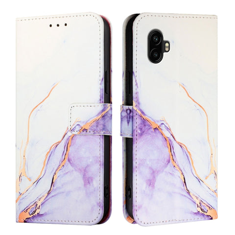 PT003 Marble Pattern Flip Leather Phone Case, For Samsung Galaxy M55, For Samsung Galaxy M15 / F15 5G Global, For Samsung Galaxy Xcover7, For Samsung Galaxy M34 5G / F34 5G, For Samsung Galaxy M54 5G Global / F54 5G, For Samsung Galaxy Xcover6 Pro     ...