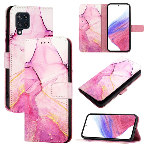 PT003 Marble Pattern Flip Leather Phone Case, For Samsung Galaxy M55, For Samsung Galaxy M15 / F15 5G Global, For Samsung Galaxy Xcover7, For Samsung Galaxy M34 5G / F34 5G, For Samsung Galaxy M54 5G Global / F54 5G, For Samsung Galaxy Xcover6 Pro     ...