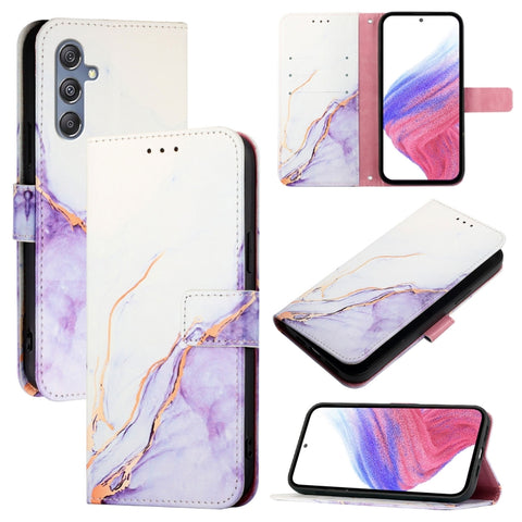 PT003 Marble Pattern Flip Leather Phone Case, For Samsung Galaxy M55, For Samsung Galaxy M15 / F15 5G Global, For Samsung Galaxy Xcover7, For Samsung Galaxy M34 5G / F34 5G, For Samsung Galaxy M54 5G Global / F54 5G, For Samsung Galaxy Xcover6 Pro     ...