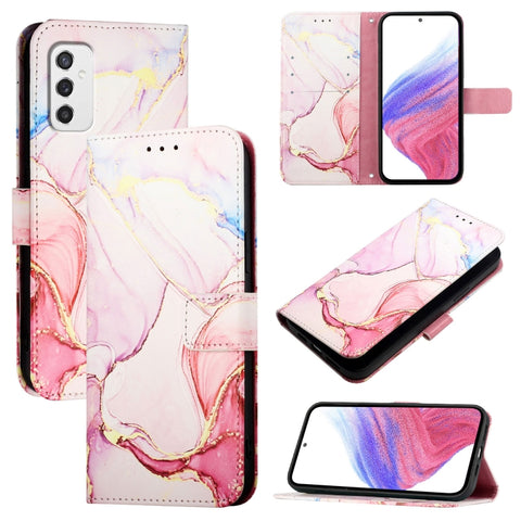PT003 Marble Pattern Flip Leather Phone Case, For Samsung Galaxy M55, For Samsung Galaxy M15 / F15 5G Global, For Samsung Galaxy Xcover7, For Samsung Galaxy M34 5G / F34 5G, For Samsung Galaxy M54 5G Global / F54 5G, For Samsung Galaxy Xcover6 Pro     ...