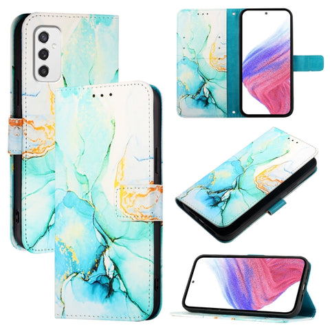 PT003 Marble Pattern Flip Leather Phone Case, For Samsung Galaxy M55, For Samsung Galaxy M15 / F15 5G Global, For Samsung Galaxy Xcover7, For Samsung Galaxy M34 5G / F34 5G, For Samsung Galaxy M54 5G Global / F54 5G, For Samsung Galaxy Xcover6 Pro     ...