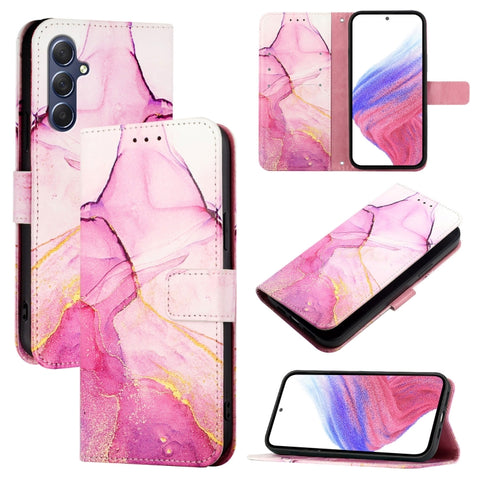 PT003 Marble Pattern Flip Leather Phone Case, For Samsung Galaxy M55, For Samsung Galaxy M15 / F15 5G Global, For Samsung Galaxy Xcover7, For Samsung Galaxy M34 5G / F34 5G, For Samsung Galaxy M54 5G Global / F54 5G, For Samsung Galaxy Xcover6 Pro     ...