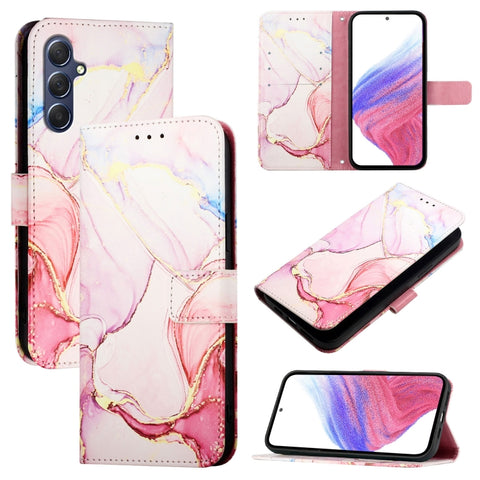 PT003 Marble Pattern Flip Leather Phone Case, For Samsung Galaxy M55, For Samsung Galaxy M15 / F15 5G Global, For Samsung Galaxy Xcover7, For Samsung Galaxy M34 5G / F34 5G, For Samsung Galaxy M54 5G Global / F54 5G, For Samsung Galaxy Xcover6 Pro     ...