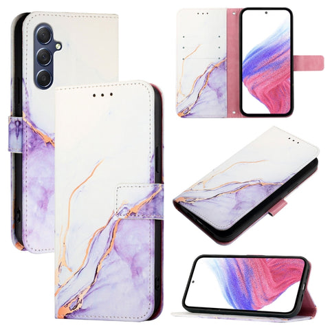 PT003 Marble Pattern Flip Leather Phone Case, For Samsung Galaxy M55, For Samsung Galaxy M15 / F15 5G Global, For Samsung Galaxy Xcover7, For Samsung Galaxy M34 5G / F34 5G, For Samsung Galaxy M54 5G Global / F54 5G, For Samsung Galaxy Xcover6 Pro     ...